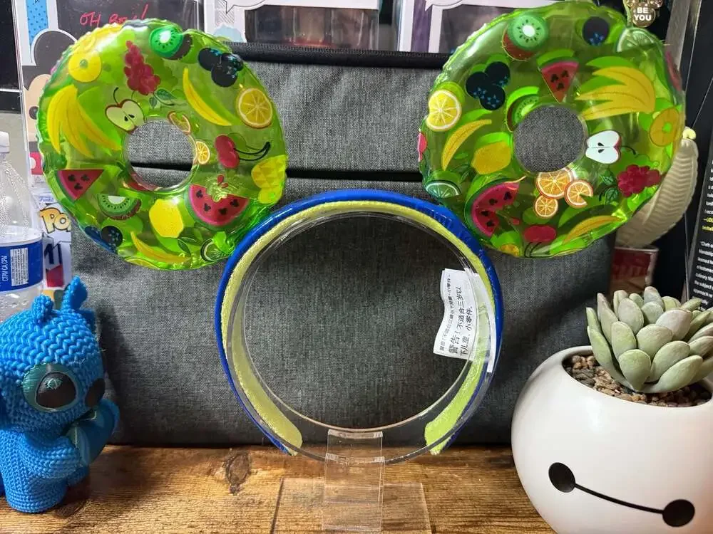EUC Disney Parks Sweet Summer Fruit Inflatable Ear Headband